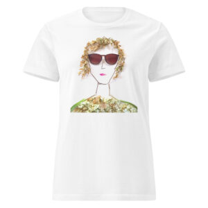 Joan Didion Women's Fitted T-shirt