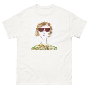 Unisex Classic Tee White Front 6a1863e610e32.jpg