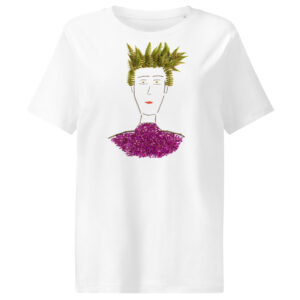 Womens Organic Ribbed Neck Stella Muser T Shirt White Front 6a176761c5dc6.jpg